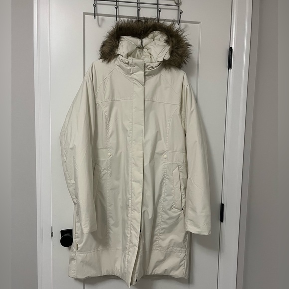 XL women’s Windriver ivory white parka - Picture 5 of 5